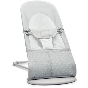 Babybjörn Balance SOFT Silver white Mesh, světlá konstrukce (7317680051295)