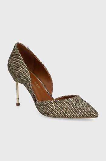 Lodičky Kurt Geiger London Bond 90 zlatá barva, 7428740609