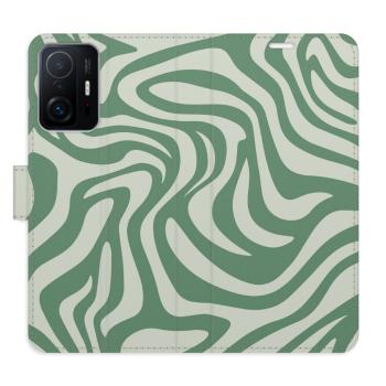 Flipové pouzdro iSaprio - Zebra Green 02 - Xiaomi 11T / 11T Pro