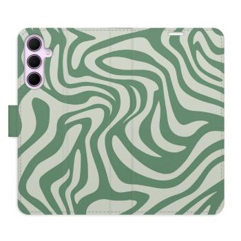 Flipové pouzdro iSaprio - Zebra Green 02 - Samsung Galaxy A55 5G