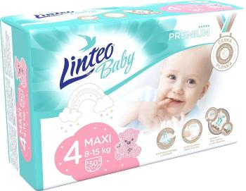 Eldobható pelenka LINTEO Baby Premium MAXI (8-15 kg) 50 db