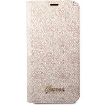 Guess PC/TPU 4G Metal Camera Outline Book Pouzdro pro iPhone 14 Pro Pink (GUBKP14LHG4SHP)