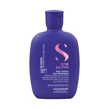 Alfaparf Milano Šampon neutralizující žluté tóny Semi Di Lino Blonde (Anti-Yellow Low Shampoo) 250 ml