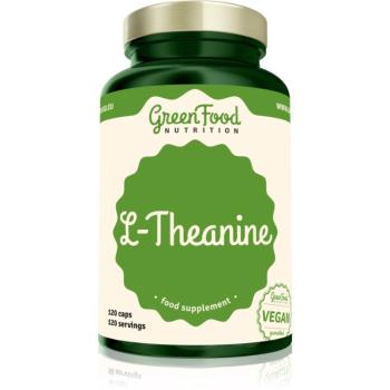 GreenFood Nutrition L-Theanine kapsle pro podporu spánku a regenerace 120 cps