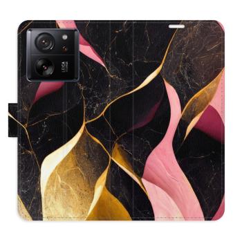 Flipové pouzdro iSaprio - Gold Pink Marble 02 - Xiaomi 13T / 13T Pro