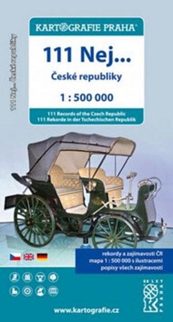 111 nej České republiky/1:500 tis.(tematická mapa)