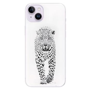 Odolné silikonové pouzdro iSaprio - White Jaguar - iPhone 14 Plus