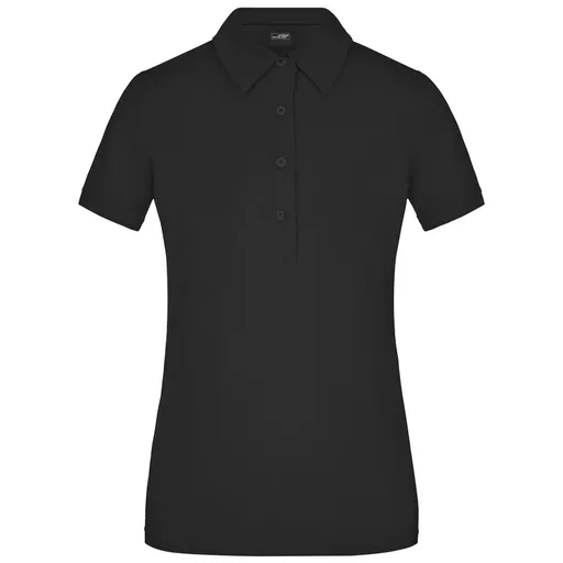 James & Nicholson (Daiber) Elegantní dámská polokošile JN969 - Černá | XL