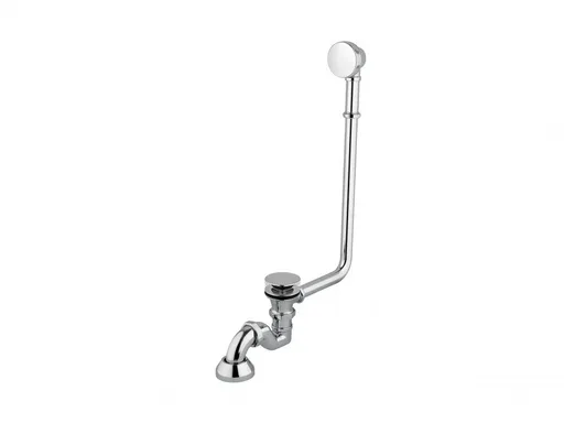 BESCO Celokovový vanový sifon s přepadem Barva Chrom VANSWPRZCHR