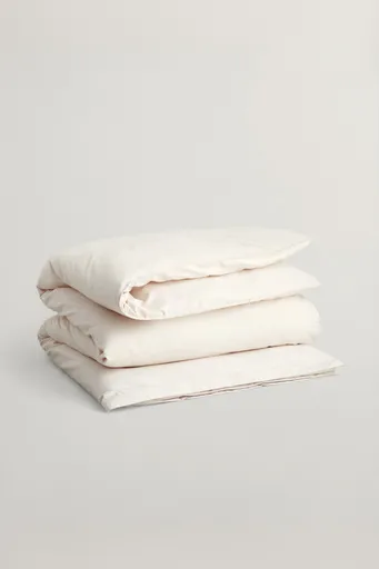 POVLEČENÍ GANT SATEEN SINGLE DUVET 140X200 WHITE SAND