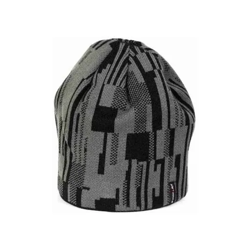 Finmark WINTER HAT Zimní pletená čepice, šedá, velikost UNI