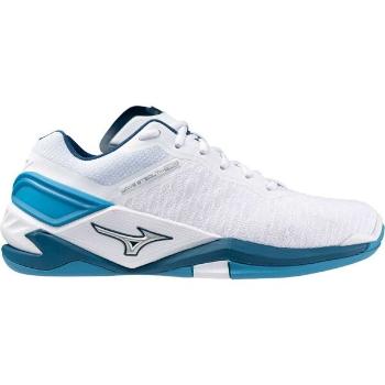 Mizuno WAVE STEALH NEO Pánská házenkářská obuv, bílá, velikost 44