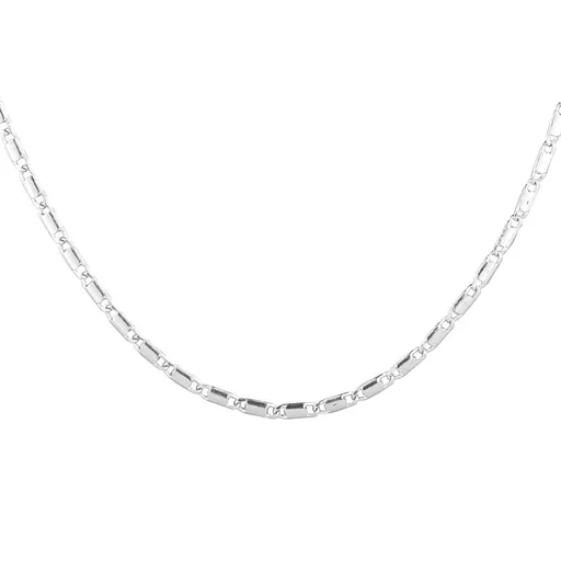 Evolution Group - Pavona Bižuterní řetízek s plochými očky 52020