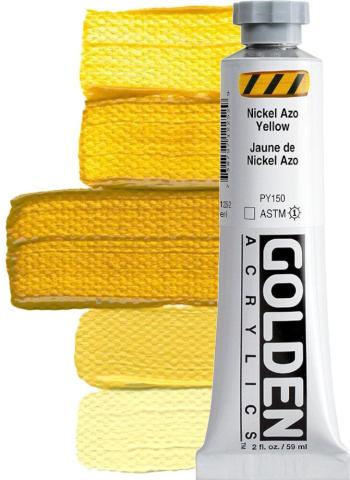 Golden Artist Colors Heavy Body Akrylová barva Nickel Azo Yellow 59 ml 1 ks