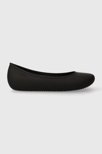 Baleríny Crocs Brooklyn Flat černá barva, 203998