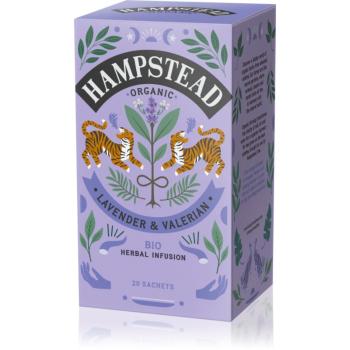 Hampstead Tea London Lavander & Valerian BIO porcovaný čaj 20 ks