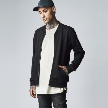 Urban Classics Sweat Bomber Jacket black - M