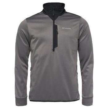 Columbia TECH FLEECE HALF ZIP Pánská fleecová bunda, tmavě šedá, velikost