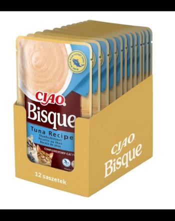 INABA CIAO Bisque Supa crema ton pentru pisici 12x40g