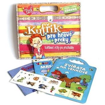 Kufřík pro hravé prcky: Nálepky a záložky zdarma (978-80-87845-42-4)