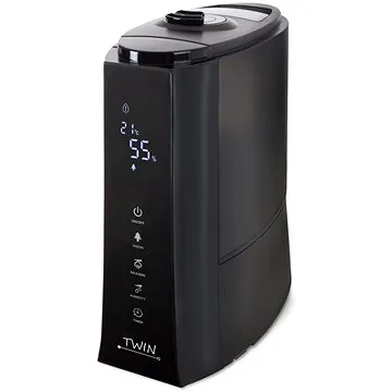 Airbi TWIN ultrazvukový zvlhčovač vzduchu – černý (BI3221 )