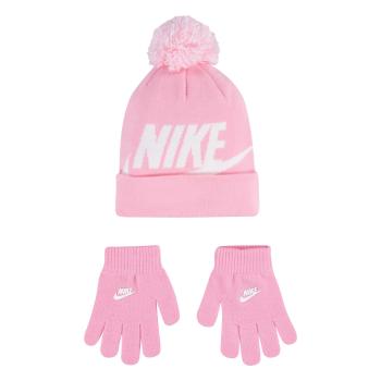 Nike nan swoosh pom beanie glv set o/s