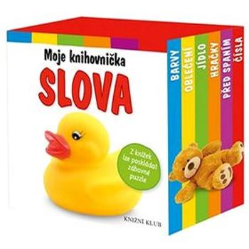 Moje knihovnička Slova: Barvy, oblečení, jídlo, před spaním, čísla (978-80-242-4346-7)