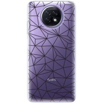 iSaprio Abstract Triangles 03 - black pro Xiaomi Redmi Note 9T (trian03b-TPU3-RmiN9T)