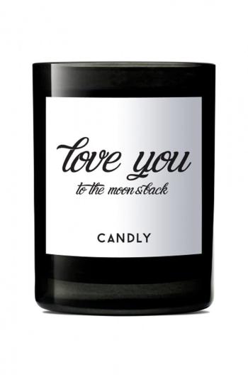 Candly - Vonná sójová svíčka Love you to the moon and back 250 g