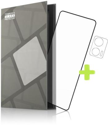 Kamera védő fólia Tempered Glass Protector keret - Motorola EDGE 30 Neo + kamera üveg