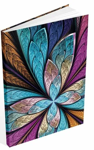 Záznamová kniha A6 MFP 100l/čtvereček ZL6105