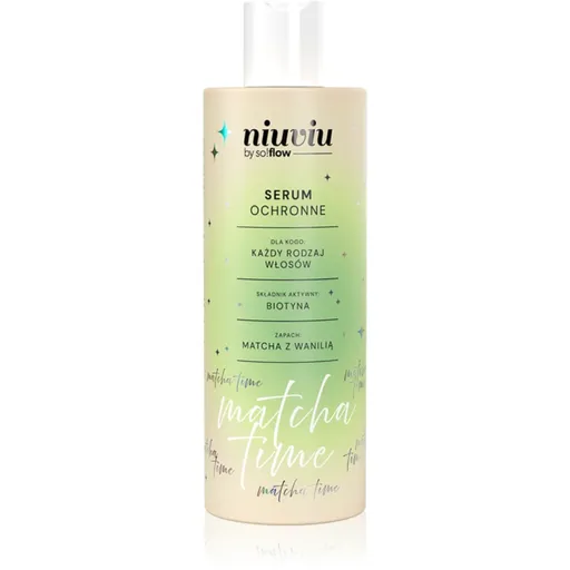 so!flow Matcha Time Protective Hair Serum posilující sérum pro slabé, namáhané vlasy 150 ml