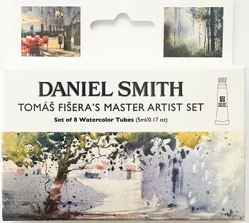 Sada akvarelových barev DS 8x5ml Tomáš Fišera's Master set