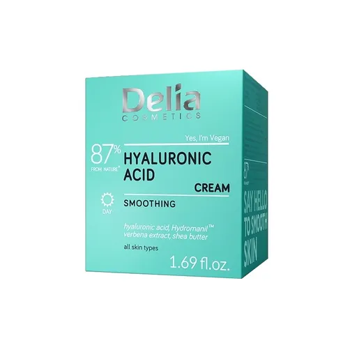 Delia Kyselina hyaluronová Denní krém s vyhlazujícím účinkem 50 ml
