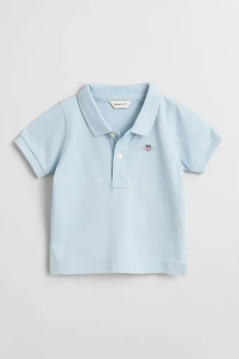 POLOKOŠILE GANT SHIELD PIQUE SS RUGGER CALMING BLUE