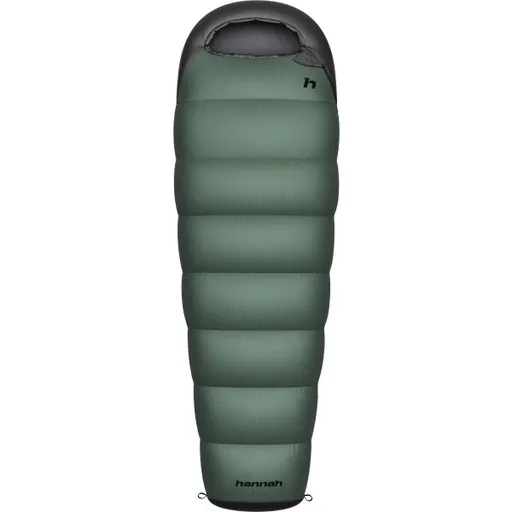 Hannah RAMBL Spací pytel, tmavě zelená, velikost 220 cm - levý zip