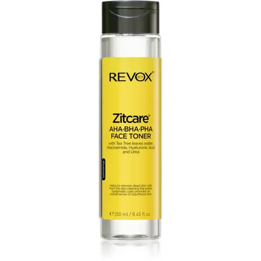 Revox B77 Zitcare AHA BHA PHA Active Face Toner jemné čisticí tonikum 250 ml