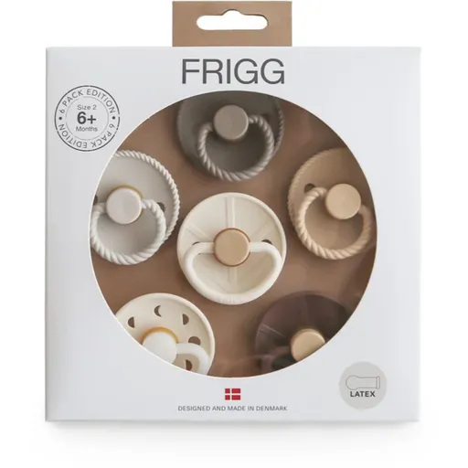 FRIGG 6 Pack Edition Size 2:6-18 months dudlík Earthy Wonder