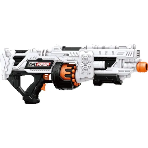 Alltoys Blaster Fast bateriový s rotačním zásobníkem a 12 ks nábojů
