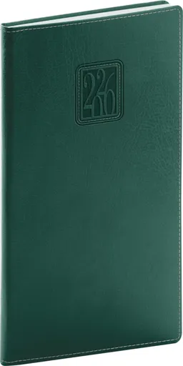 Kapesní diář Panama 2026 zelený