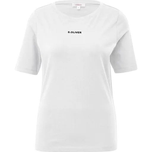 s.Oliver RL T-SHIRT NOOS Dámské tričko, bílá, velikost
