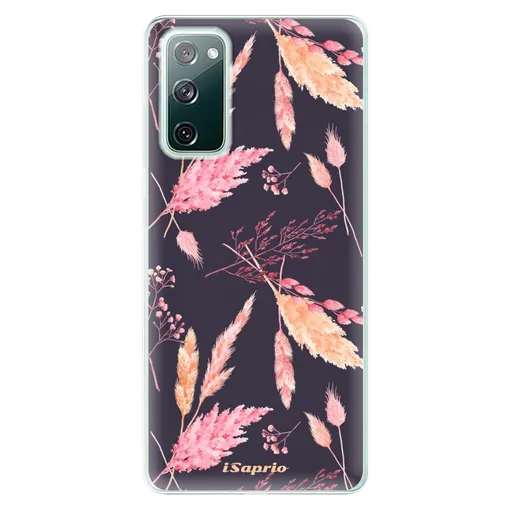 Odolné silikonové pouzdro iSaprio - Herbal Pattern - Samsung Galaxy S20 FE