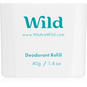 Wild Fresh Cotton & Sea Salt tuhý deodorant náhradní náplň 40 g