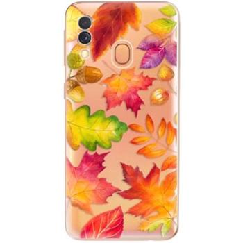 iSaprio Autumn Leaves pro Samsung Galaxy A40 (autlea01-TPU2-A40)