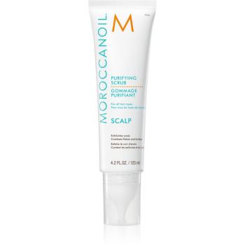 Moroccanoil Scalp Purifying Scrub jemný čisticí peeling se zklidňujícím účinkem na vlasovou pokožku 125 ml