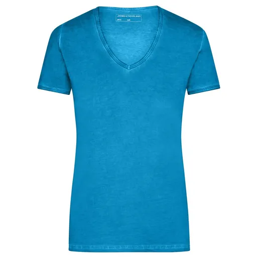 James & Nicholson (Daiber) Dámské tričko Gipsy JN975 - Tyrkysová | L