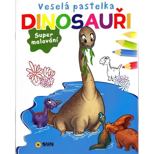 SUN Veselá pastelka - Dinosauři