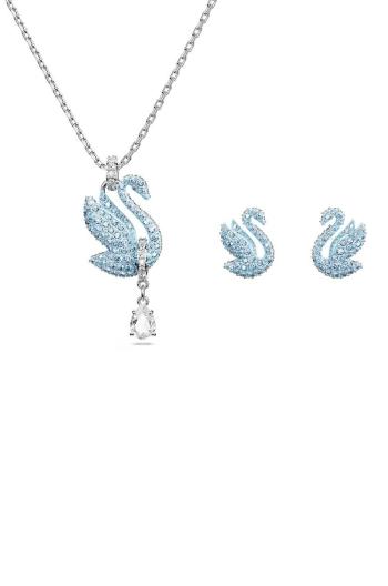 Náušnice a náhrdelník Swarovski 5660597 ICONIC SWAN