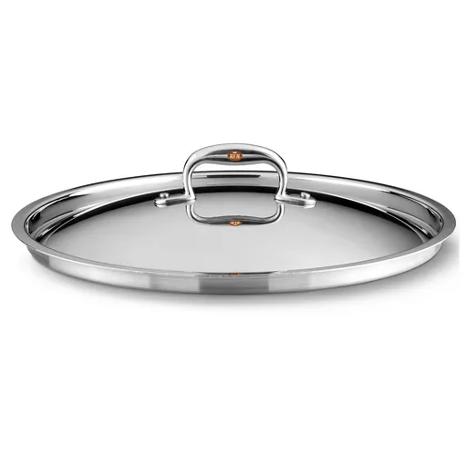 Poklice CON CUORE 28 cm, stříbrná, měď, Ruffoni