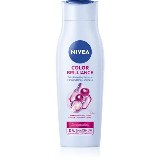 NIVEA Color Brilliance pečující šampon pro barvené vlasy 250 ml